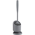 Neatup Silicone Toilet Bowl Brush Wall Holder Gray