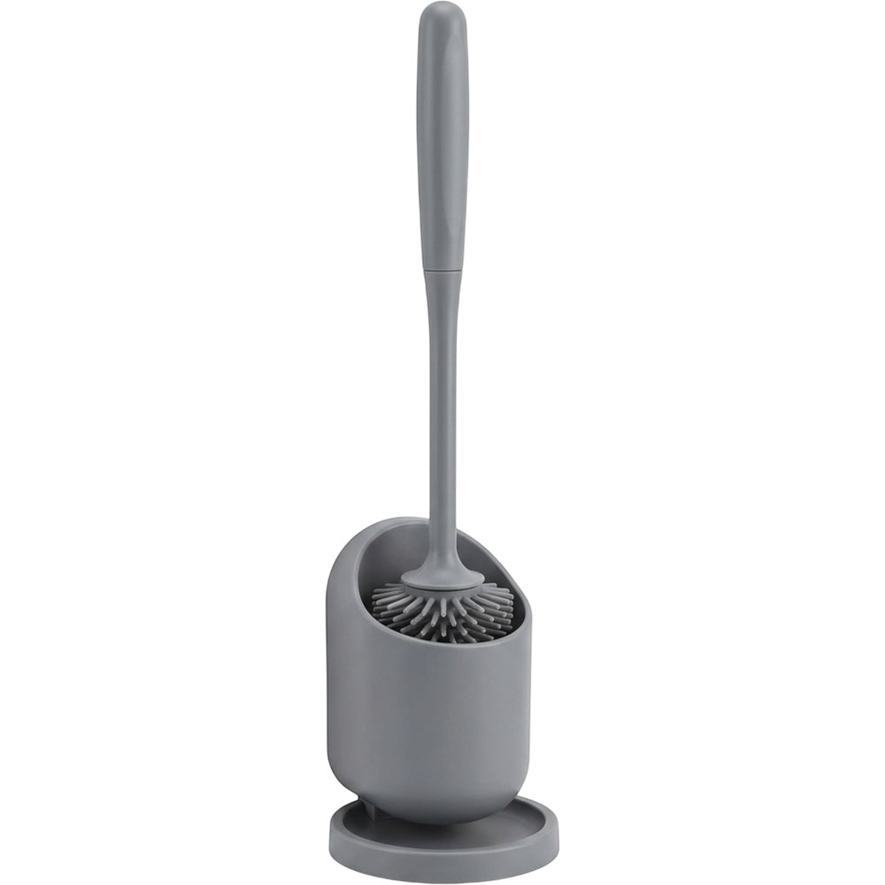 Neatup Silicone Toilet Bowl Brush Wall Holder Gray