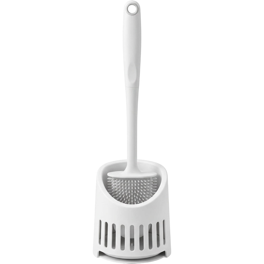 Neatup Silicone Toilet Brush With Vent Base White