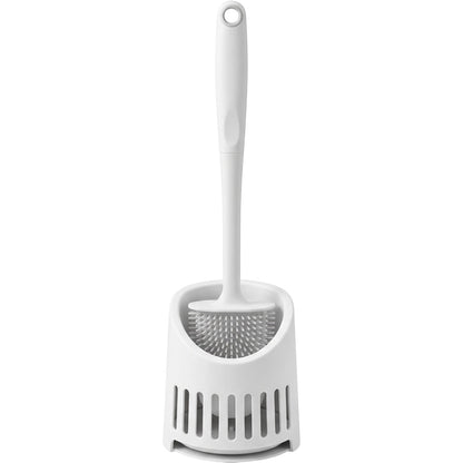 Neatup Silicone Toilet Brush With Vent Base White